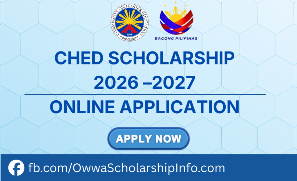 CHED Scholarship Application 2026–2027 | Apply Now
