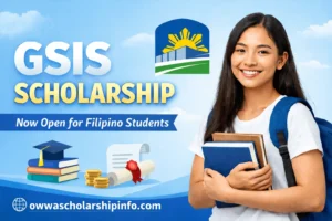 GSIS Scholarship now open for Filipino students – official guide with eligibility, benefits, and application details